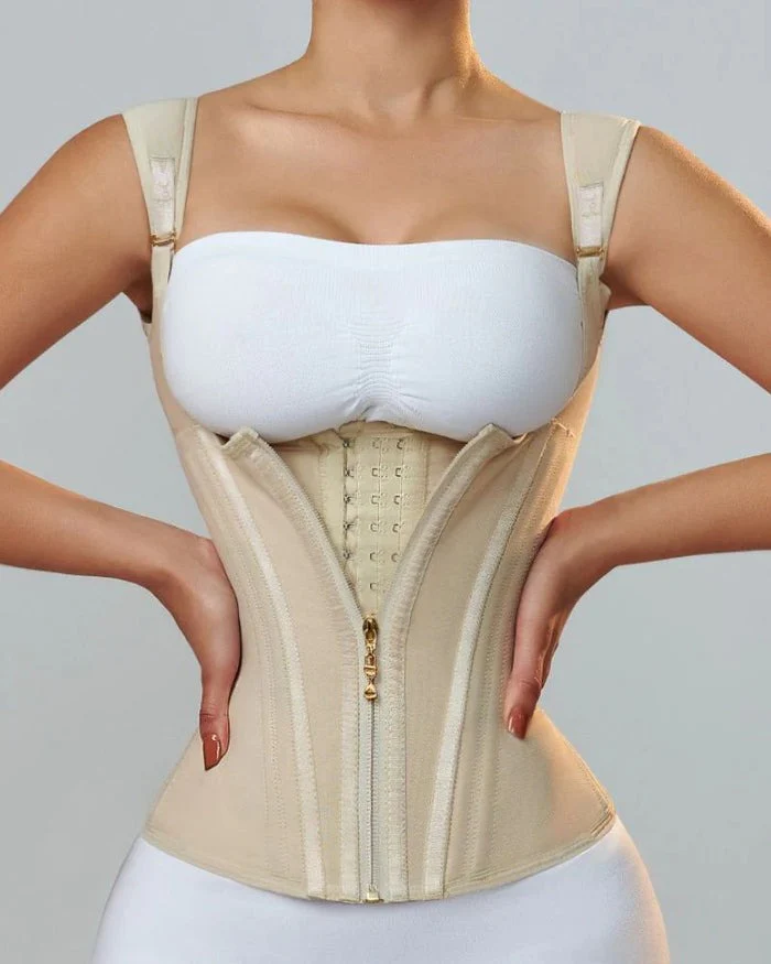 Vordela™ Faja Shapewear met dubbele tailleband - Abdominale controle en taillevorming