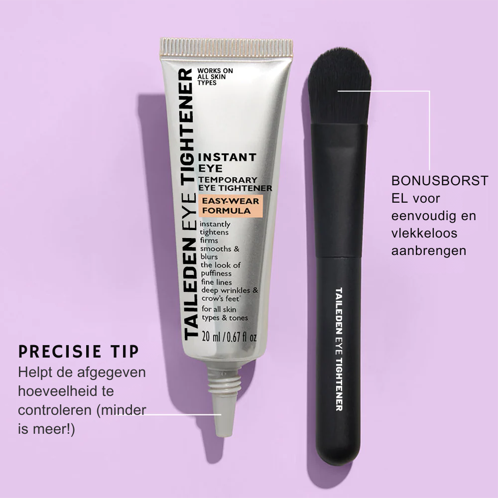 Directe Gezichtsverstrakker No-Filter Primer met GRATIS Kwast!