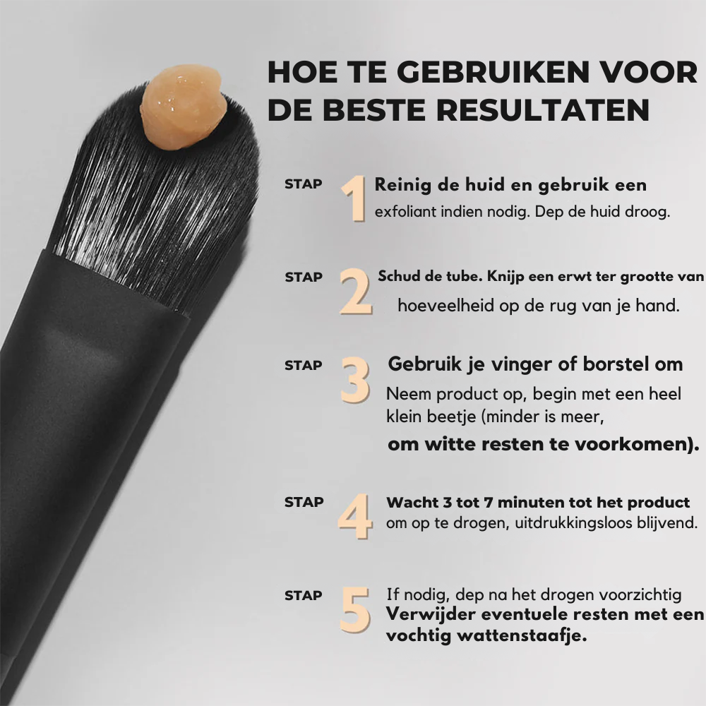 Directe Gezichtsverstrakker No-Filter Primer met GRATIS Kwast!