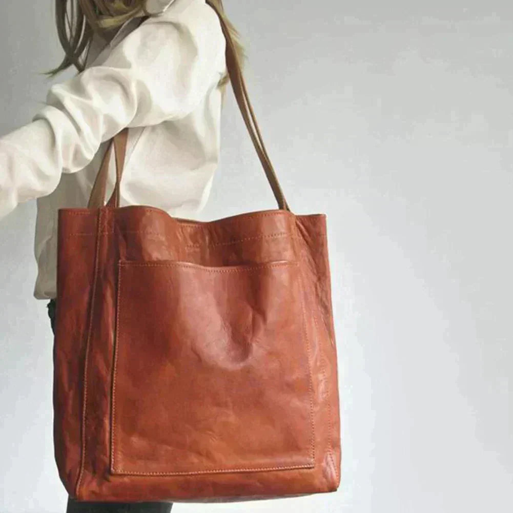 Vordela| Stijlvolle leren tas
