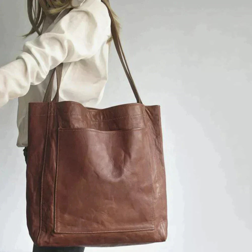 Vordela| Stijlvolle leren tas