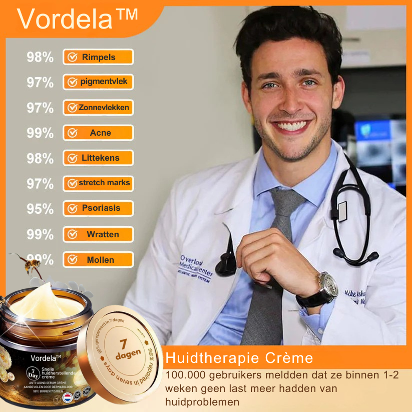 Vordela™ 7-daagse multi-effect alles-in-één huidverzorgingscrème (👨‍⚕️Aanbevolen door de AAD)