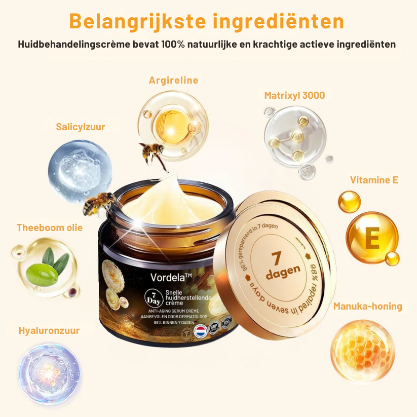 Vordela™ 7-daagse multi-effect alles-in-één huidverzorgingscrème (👨‍⚕️Aanbevolen door de AAD)