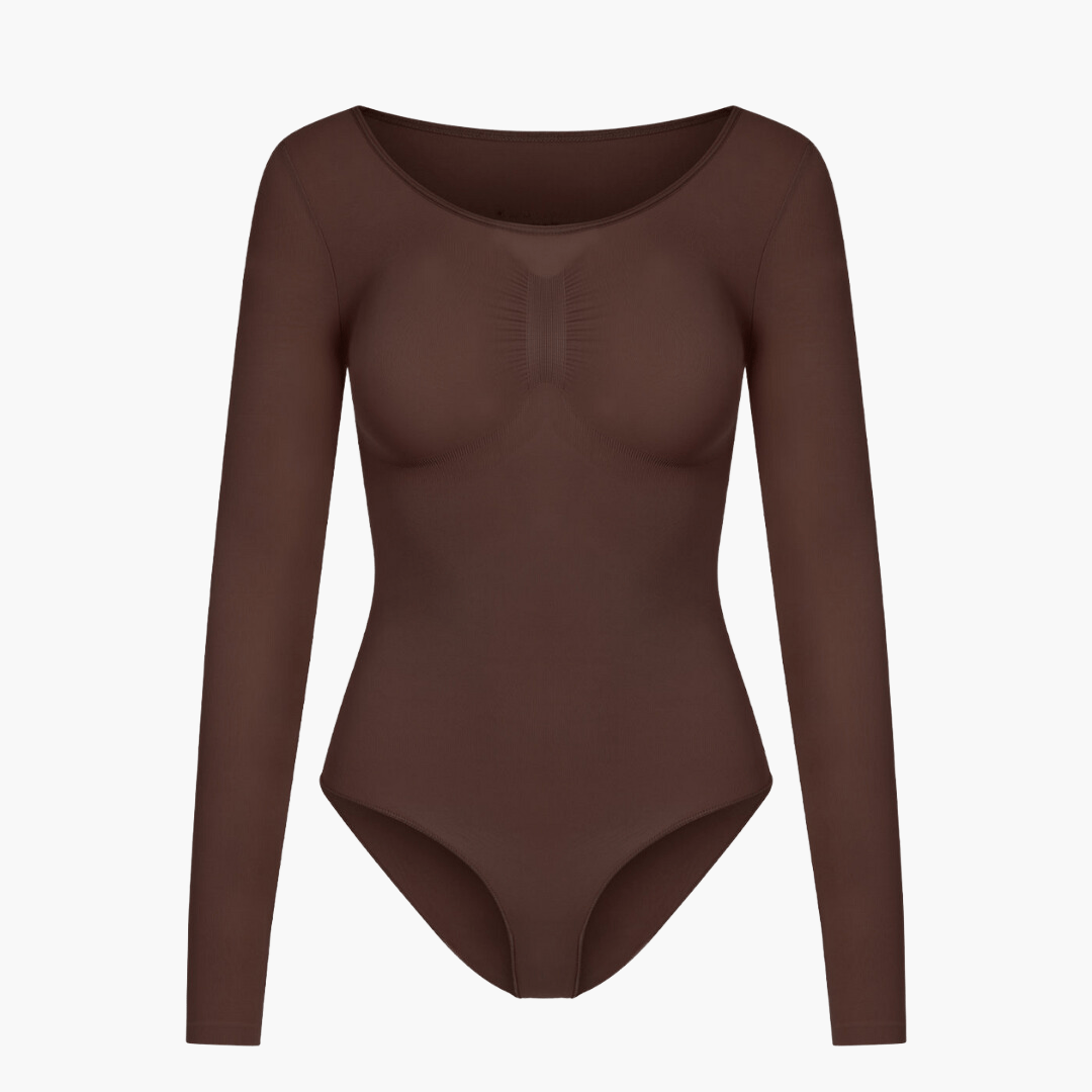 Vordela¨1+1 Gratis Snatching Shapewear Longsleeve Bodysuit – Comfort & Shaping
