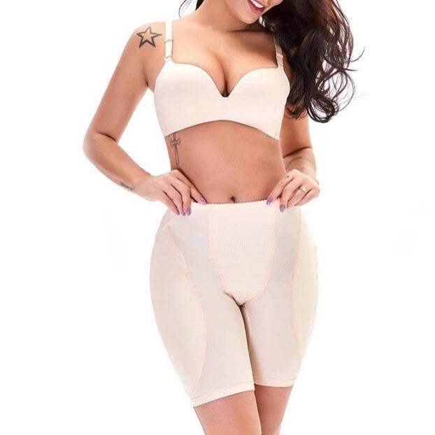 Vordela¨Naadloze Shapewear Short – Heup- & Billift met Pads