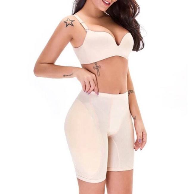 Vordela¨Naadloze Shapewear Short – Heup- & Billift met Pads