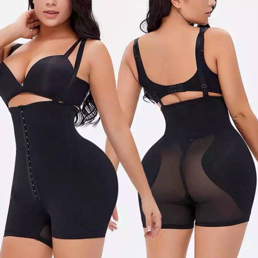 Vordela¨Corrigerende Shapewear Bodysuit met Haakjes - Billenlift & Taillecontrole