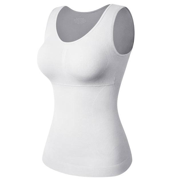 Vordela¨Naadloze Corrigerende Tanktop Shapewear – Tummy Control & Lift