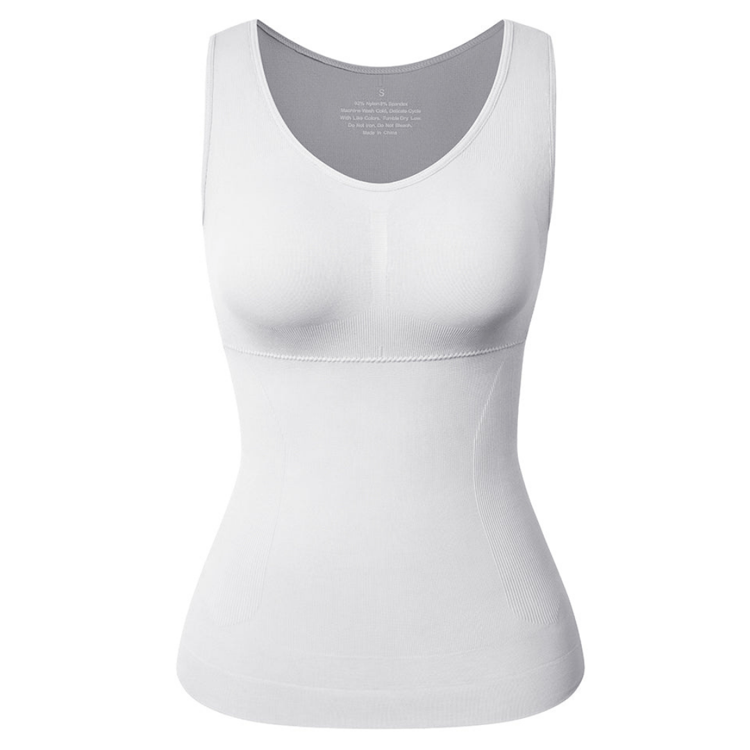Vordela¨Naadloze Corrigerende Tanktop Shapewear – Tummy Control & Lift