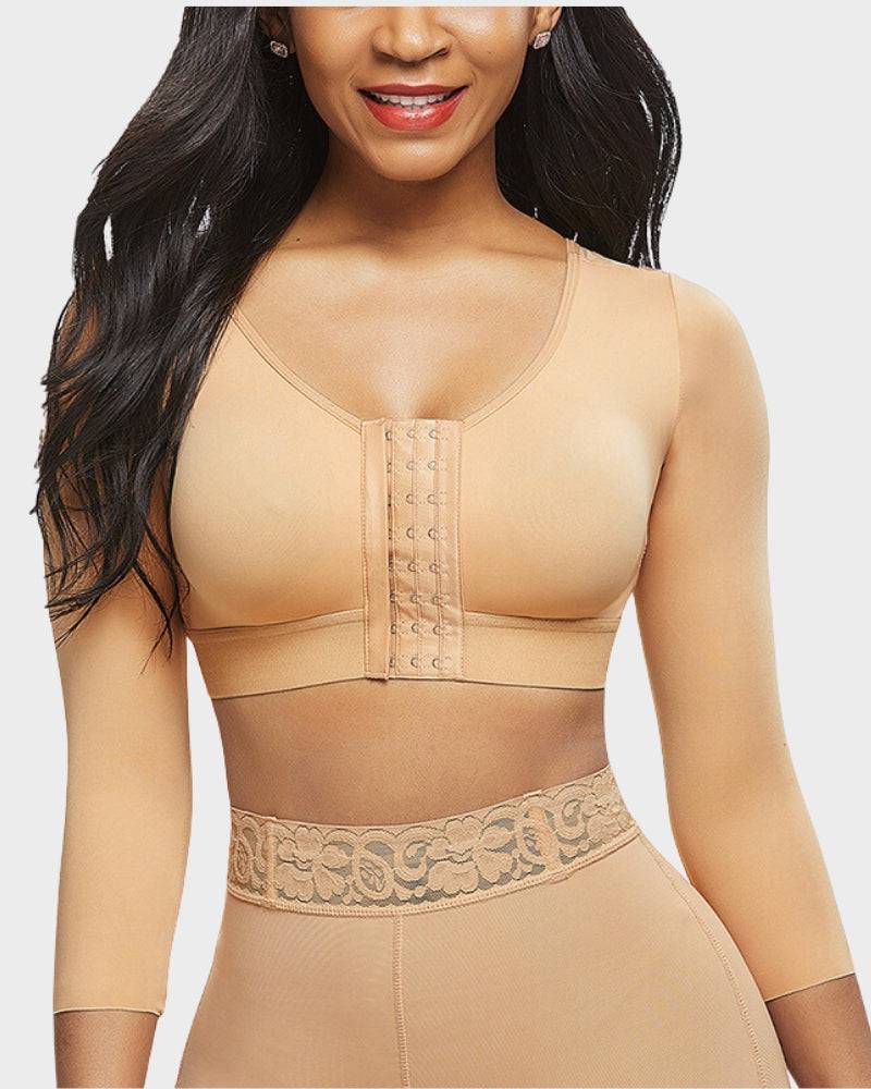 Vordela¨Shapewear Tanktop met Frontsluiting en Compressie Bh – Comfort en Ondersteuning