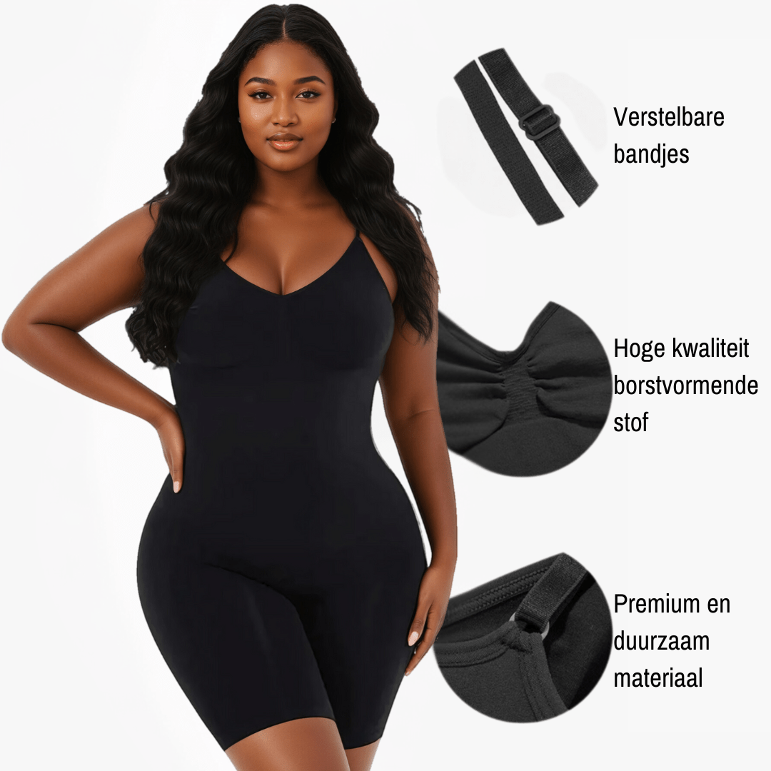 Vordela¨1+1 Gratis Full Body Sculpt Bodysuit Met Lage Rug