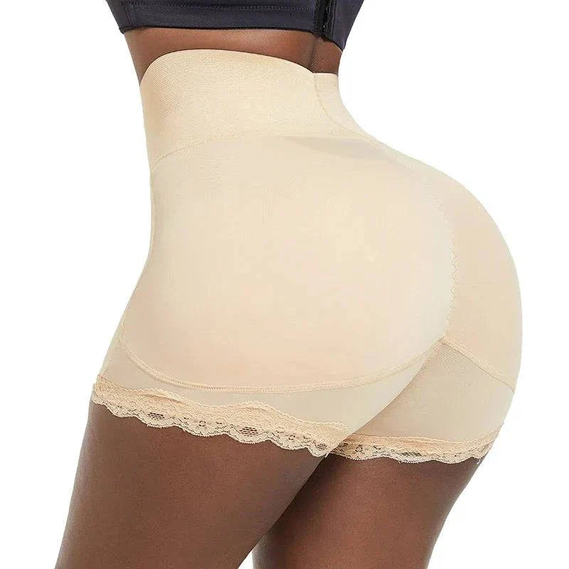 Vordela¨High Waist Shapewear Shorts – Push-Up Pads
