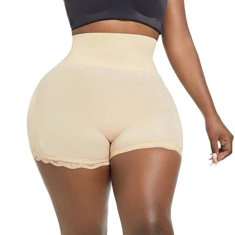 Vordela¨High Waist Shapewear Shorts – Push-Up Pads