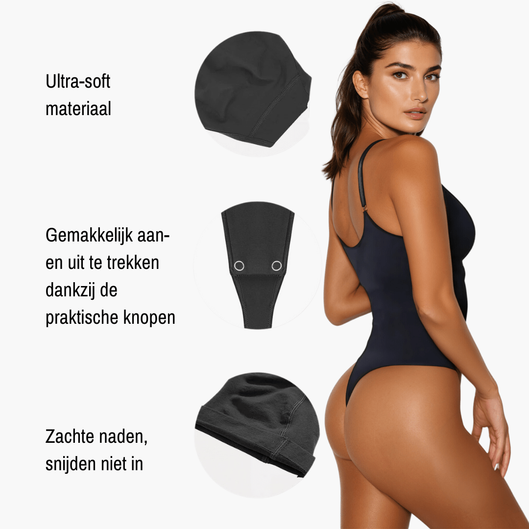 Vordela¨1+1 Gratis Snatching Shapewear Bodysuit String – Naadloos & Comfortabel
