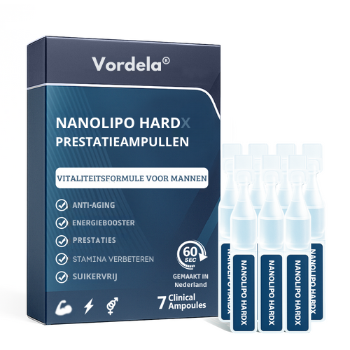 Vordela® NanoLipo HardX Prestatie Ampullen