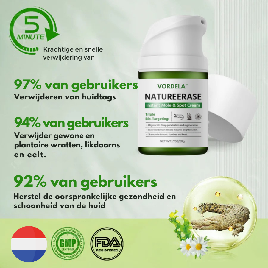 Officiële winkel: Vordela™ NatureErase Instant Mole & Spot Crème