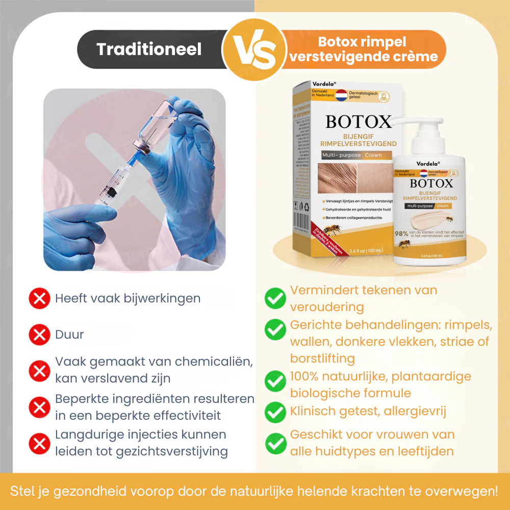 Vordela™ | Botox Rimpelverstevigende Crème
