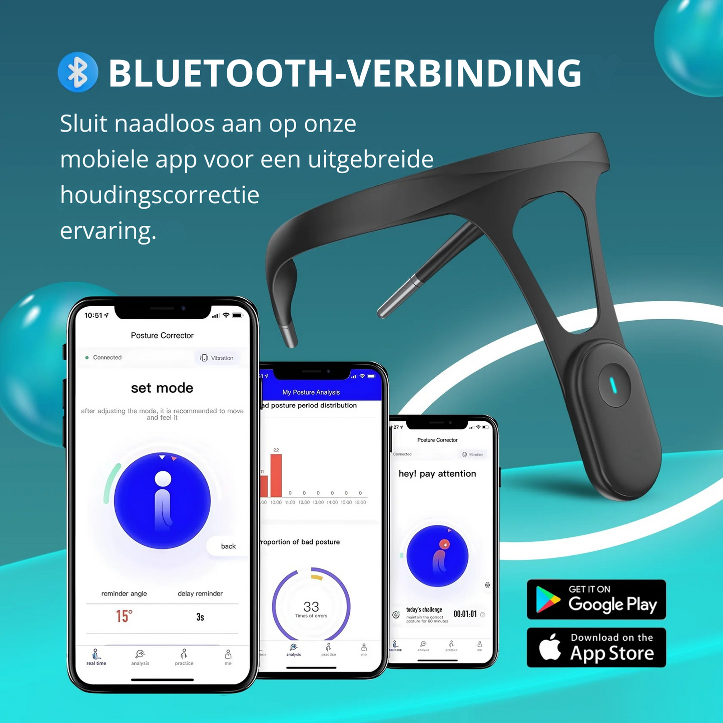 Vordela™ - Directe verbetering van houding en verlichting van rugpijn