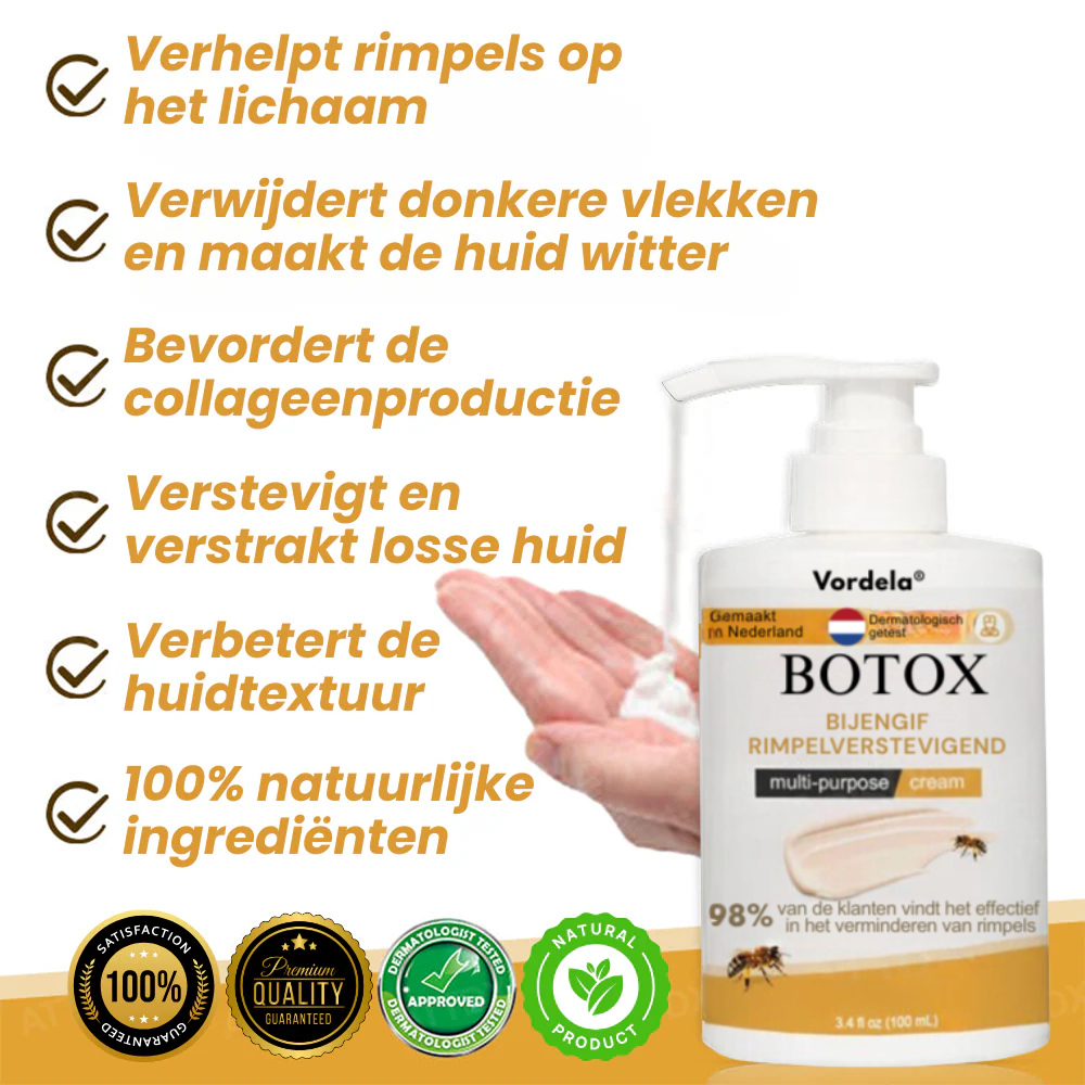 Vordela™ | Botox Rimpelverstevigende Crème