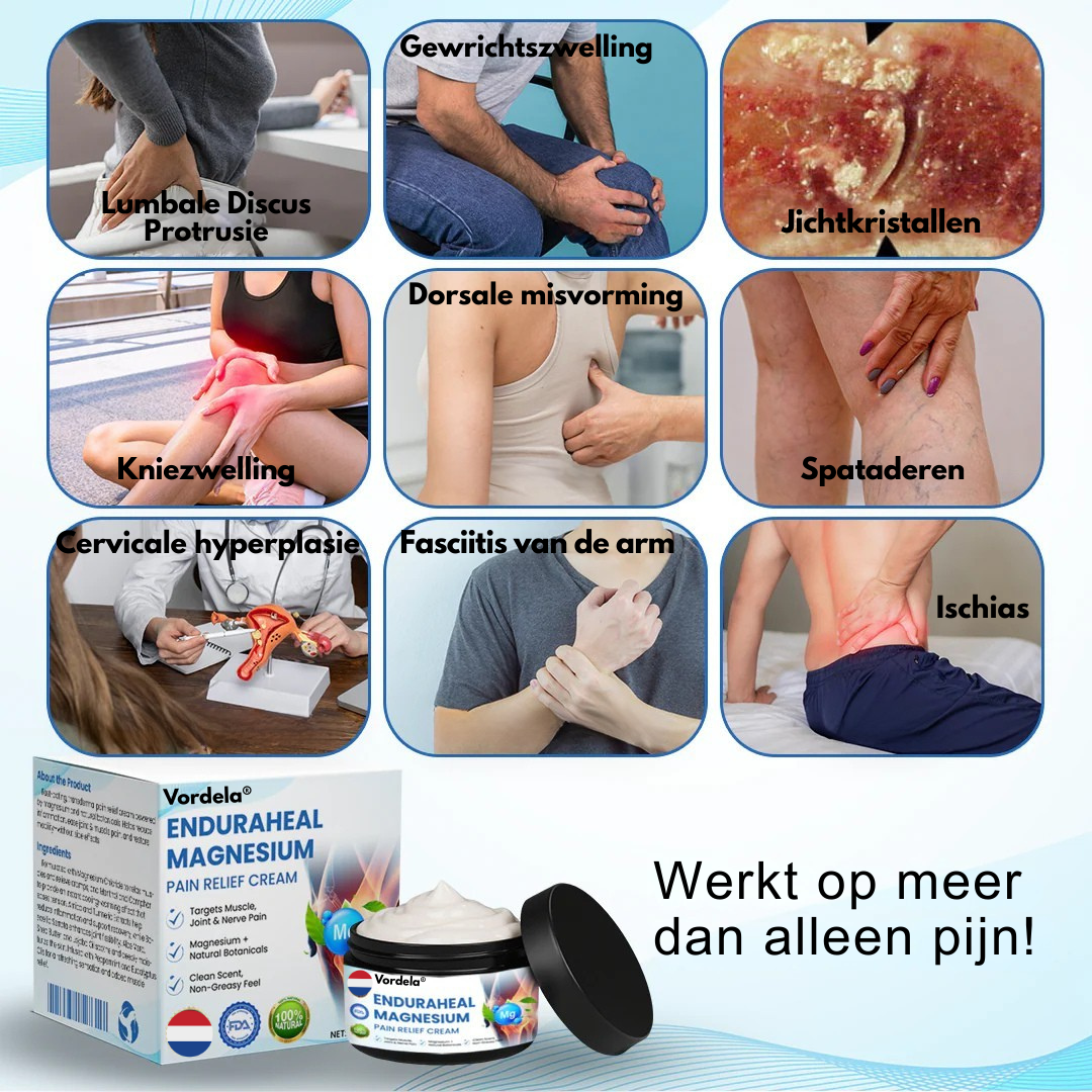 Vordela® EnduraHeal Magnesium Pain Relief Cream