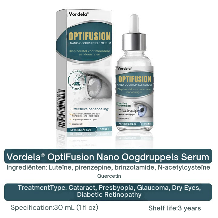 Vordela® OptiFusion Nano Oogdruppels Serum
