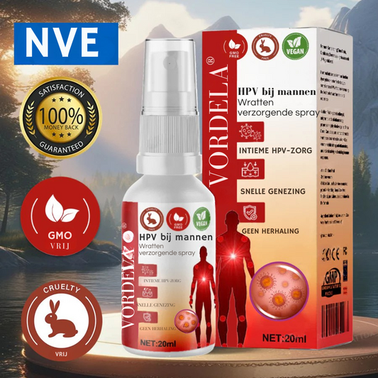 Vordela® HPV Wratten Verzorgingsspray voor mannen